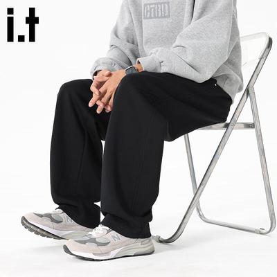 Fingercroxx Men's Curved Leg Casual Pants