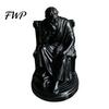 Easy Care Ornament Ornaments with Philosopher Shape Stable Base 3D Printed Sculpture Retro Entrance Hall Decor Literary Desktop Decoration for