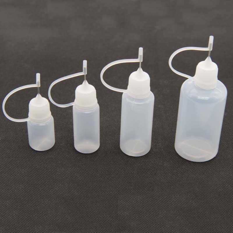 12pcs Leak proof Dropper Bottles Squeeze Bottles With Stainless Steel Tips For Skincare Reusable