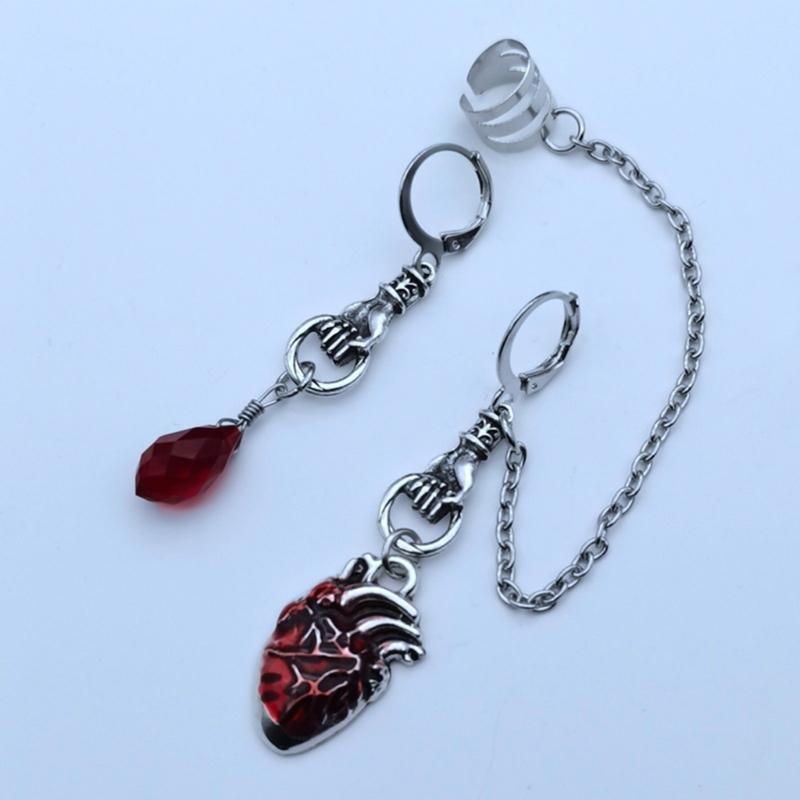 Pendientes colgantes con forma de corazón, joyería de regalo, pendientes colgantes vintage para mujeres, adolescentes, madres, amigas y novias.