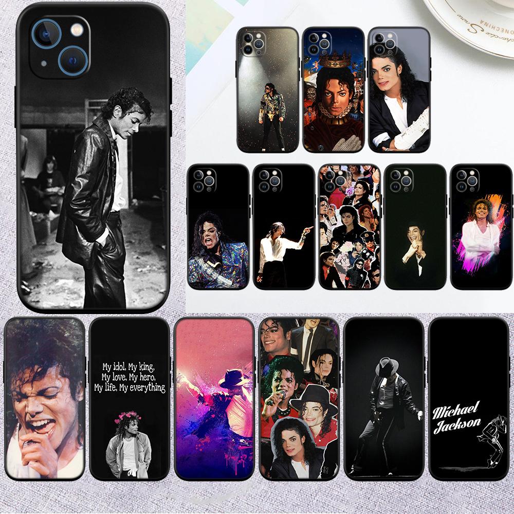 Custodia per telefono di alta gamma M-Michael J-Jackson per Redmi Note 10 11 12 Pro Max 10S 10C 11S 12S 12C