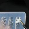 Silicone Nail Art Mold Flower Bouquet Vase Design 3D Diy Nail Decorations Manicure Mold Nail Accessories