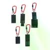 Portable Rubber Screwdriver Bit Holder With Carabiner Keychain Bits Holders Multi Cross Driver Organizer Sleeve
