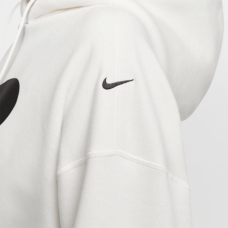 Nike Sportswear Women's Oversized Cropped French Terry Pullover Hoodie FV7778-133