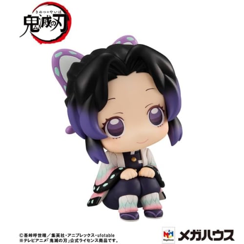 Rukappu Demon Slayer: Kimetsu no Yaiba Shinobu Kocho [Resale] Approx. 110mm PVC Painted Movable Figure
