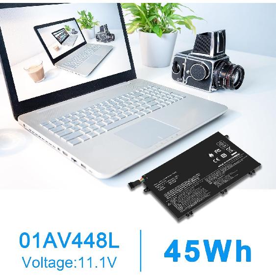 Fancy Buying 01AV445 01AV448 L17L3P51 Battery for Lenovo ThinkPad E480 E490 E485 E495 E580 E585 E590 E595 E14 E15 Series SB10K97606 SB10K97608