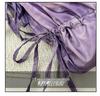 Korean Style Cloud Crossbody Bag with Colorful Laces - Trendy One-Shoulder Pleated Handbag for Shopping