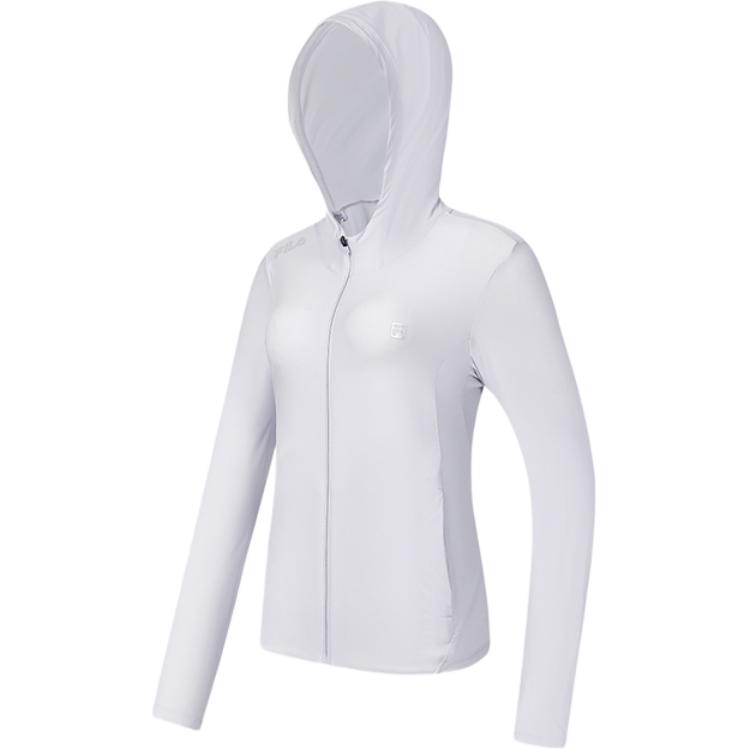 New FILA Super Light Breathable Quick Dry Cooling Sun Protection Clothing Women's Taro Gray A11W431505F-GY