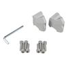 Motorcycle Handlebar Risers CFMOTO 450MT 800MT Black Aluminum Handguard Mount Extension Kit