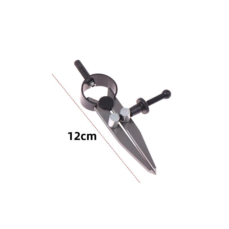 1 Piece Adjustable Compasses Gauges Leathercraft Line Marking Gauge Wing Divider Rotating Scratch Gauge Handcraft Leather Tool