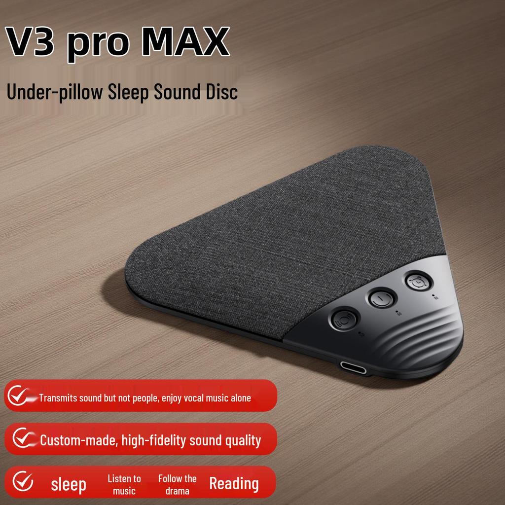 V3pro Ultra-Thin Under-Pillow Bluetooth Speaker for Sleep with White Noise