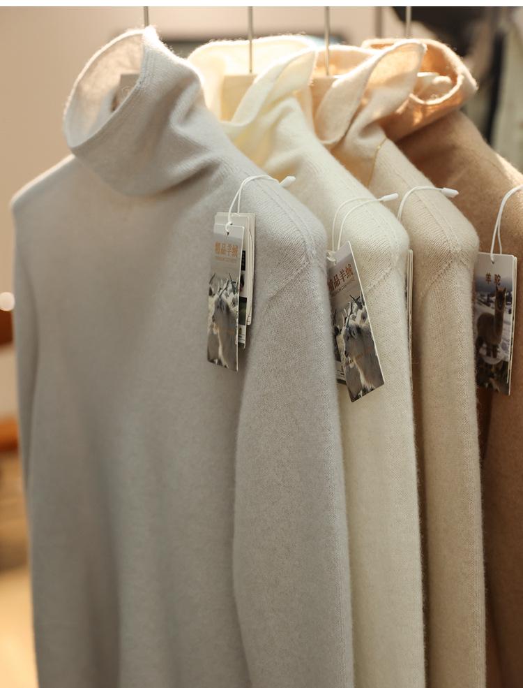 Luxurious Cashmere Alpaca Silk Wool Blend Women's Sweater for Autumn/Winter
