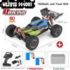 WLtoys 144010 V8 RC Car Brushless 1:14 75Km/H High Speed Metal 4WD Drive Off-Road 2.4G Transmitter 1/14 RC Racing Car VS 124007