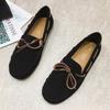 Fashion Spring Soft Soled Suede Lace Up Women's Casual Shoes Are Soft Lightweight Comfortable for Walking Simple Versatile Women's Shoes