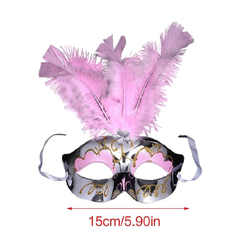 Sexy Party Wedding Sexy Performance Mask Costume Lady Halloween Feather Mask