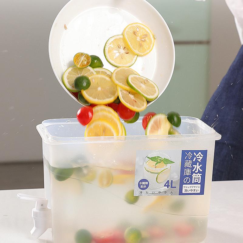 Borraccia per acqua fredda con rubinetto 4L
