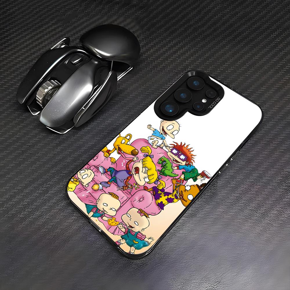 

Cartoon R-Rugrats Phone Case For Samsung A25 A16 A33 5G A54 A36 A35 A56 A52 A14 Shockproof Colorful Cover Galaxy A55 5G