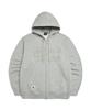Mg Applique Zip-Up Hoodie - M/Grey