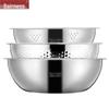 Bernice Stainless Steel 3-Piece Basin Set