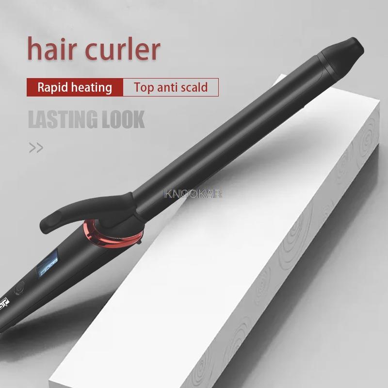 Household Mini Egg Roll Water Ripple Big Roll Lazy Hair Care Does Not Hurt Hair Curl Stick Straight Hair Curl 110-220V