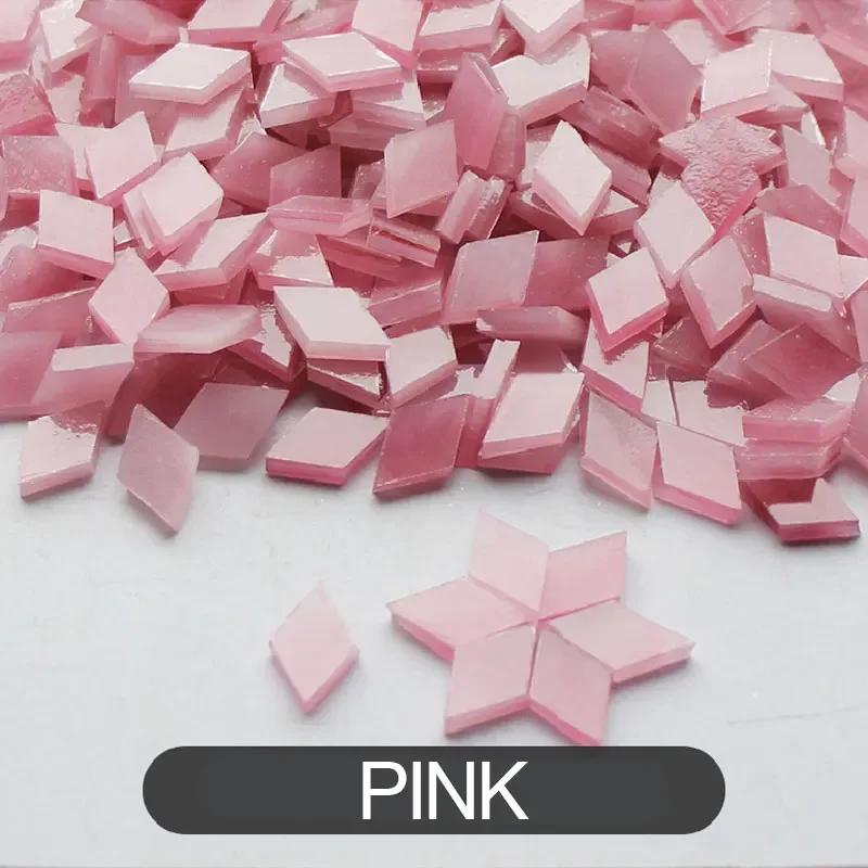 50g Klare Glasmosaiksteine Mehrfarbiges Mosaikstück DIY Mosaikherstellung Steine für Handwerk Hobby Kunst Heim Wanddekoration arte