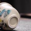 1 Pc Chinese Handmade Cock Ceramic Teacup Vintage Pottery Tea Cup Portable Tea Bowl Pu'er Master Cup Travel Tea Set Accessories