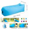 Bequemes aufblasbares Sofa Outdoor Tragbares aufblasbares Sofa Faltbares Camping-aufblasbares Sofa Outdoor-Möbel Aufblasbare Liege