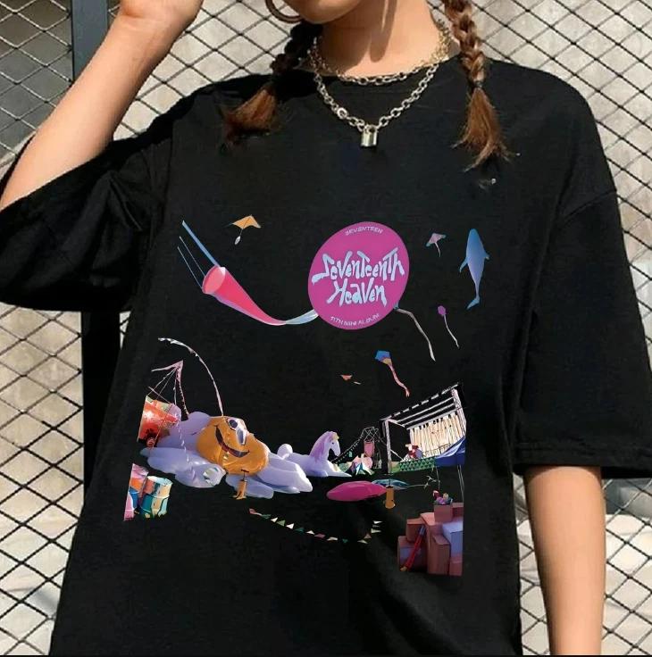 Seventeen Heaven Shirt, Seventeen 11st Album Shirt, Gift For Carat Fandom 4XL