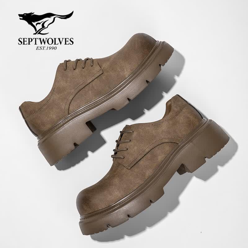 Qipilang Men's Casual Derby Shoes