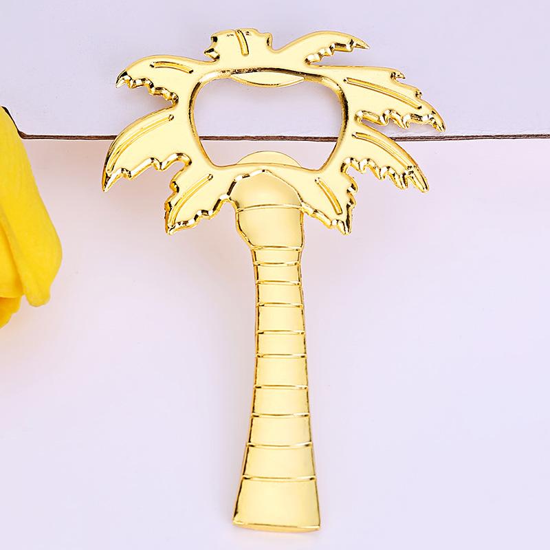 

Creative Palm Tree Beer Bottle Opener, Gold Silver Palm Tree Bottle Cap Opener Party Wedding Gift Coconut Wine Cabinet Tool золотой