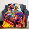 Messi Personalized Name Blanket Cozy Customizable Blanket Comfortable Suitable for Livingroom Bedding Sofa Office Chair for All Occasions