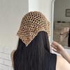 Vintage ethnic style sequins Spice girl triangle scarf headscarf waist scarf fart curtain women's summer seaside vacation shawl versatile