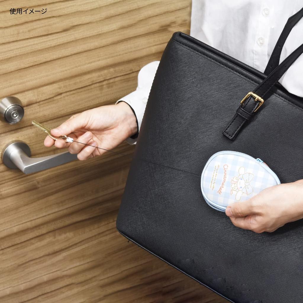 Gourmandies Key Sanrio Cinnamoroll Reel-Style Case, Characters, SANG-313, Kids,