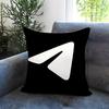 Trendy TTelegraming Cushion Cover Comfortable Reversible Pillow Cover Ideal for Car Sofa Bedroom  Beyond