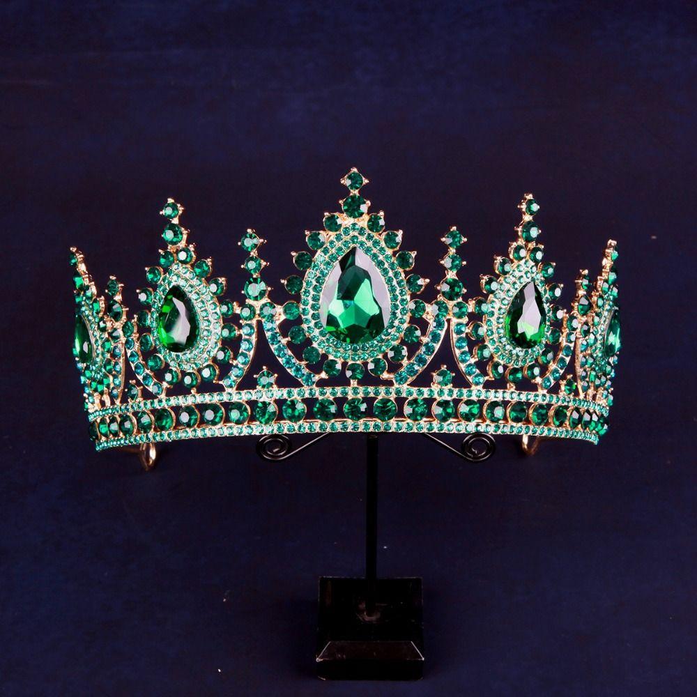 Luxury Crystal Crowns Headband Style Bridal Tiara Hair Accessories Crystal Tiaras Gift Occasion