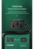 Shan Ze C13 to C14 Three-Pin Extension Cord for Computers and Appliances