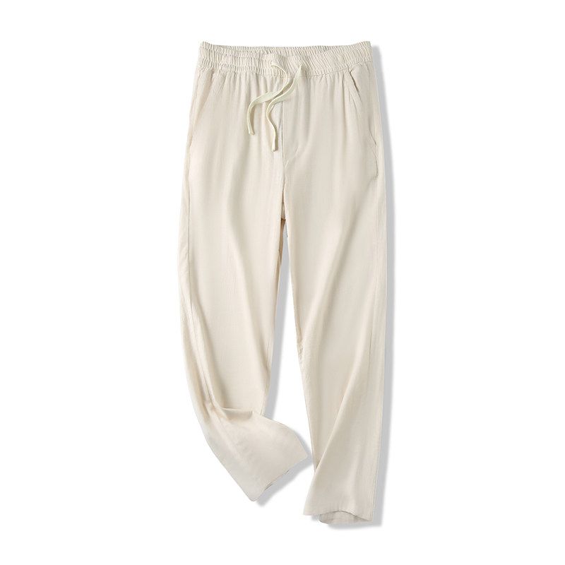Slub Cotton Summer New Arrival Export Men Pants