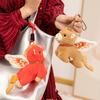 Horse Plush Doll Keychain Year of The Horse Zodiac Ornament Hanging Plushie for Car Bag Chinese New Year Gift Auspicious Symbol Blessings