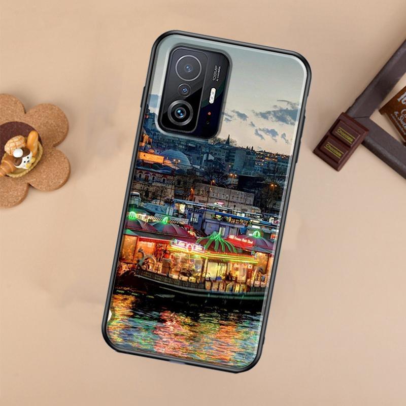 Turkey Istanbul Scenery Building Case For Xiaomi POCO X7 Pro X3 X5 X6 F3 F5 F6 M6 Pro 11T 12T 13T 14T Pro 13 14 Ultra Cover