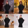 Cosplay Performance Dress Machine Washable Gown Simple-on and off Outfit Stretch