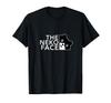 THE NEKO FACE The Cat Face Loose and Funny (White Lettering) Cat, Hachiware, Parody, Cute, T-Shirt