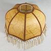 Dekorativní stínidlo Kryt na lampu, vhodný pro E27 držák se střapcem, elegantní vintage
