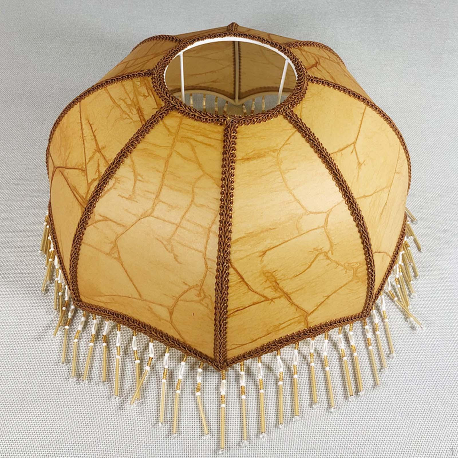 

Декоративный абажур, чехол для лампы, подходит для держателя E27 с кисточкой, элегантный винтажный