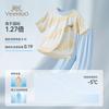 Yingshi Boys' Summer Short-Sleeved Cool Feeling Skin-Friendly Home Suit Set
