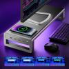 Luwei Double-Layer Monitor Riser Stand with Type-C Fast Charging
