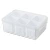 Compartment Refrigerator Storage Box with Lid Biscuit Beard Small Snack