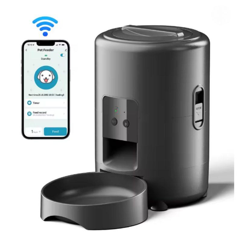 Smart Pet Feeder Automatic Cat Feeder Dog Slow Food Machine With Timed QuantitativeAutomatic Cat Food Dispenser Cat Dog Bowl