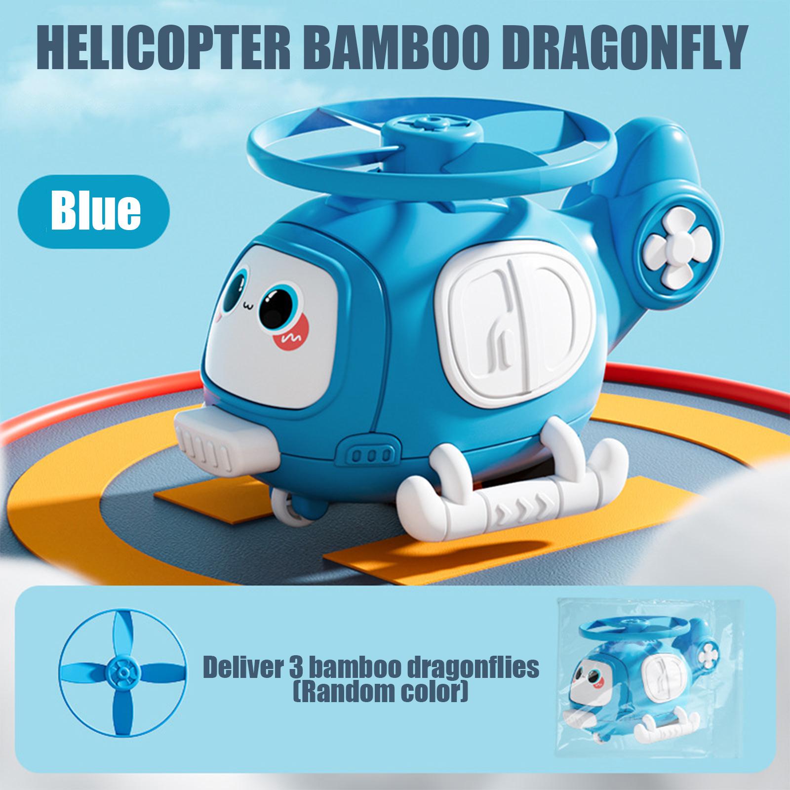 Children s Toy Car UFO Cartoon Airplane Toy Collision Helicopter Small Gift One Size