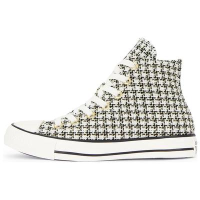 Chuck Taylor All Star Pohodlné Módne Vysoké Plátené Topánky Dámske Tenisky Biela Čierna A12498C