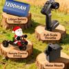 Santa Claus Doll Figure RC Tricycle Cartoon Remote Control Drift Car  Christmas Gift